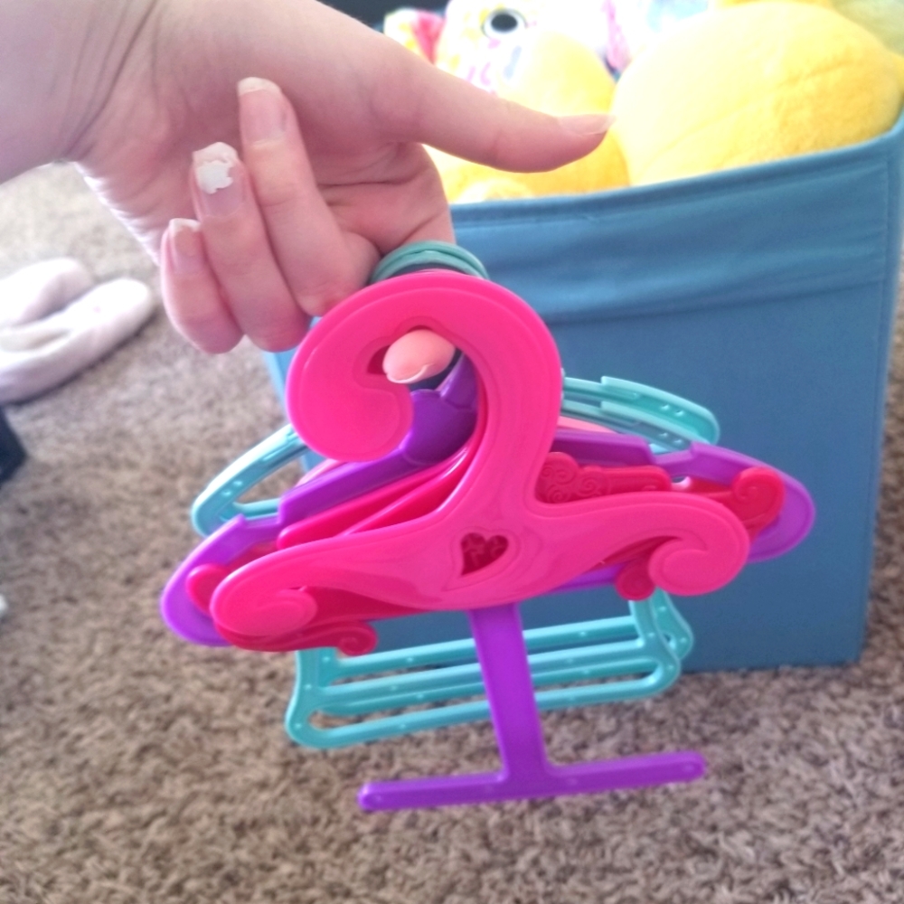 18 Inch Doll Hangers Set Of 7‼